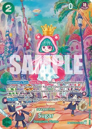 Sugar (SP) (OP04-024) - Wings of the Captain Foil | Grognard Games