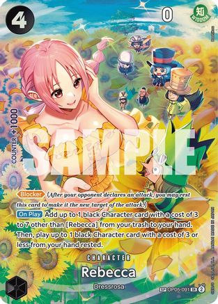 Rebecca (SP) (OP05-091) - Wings of the Captain Foil | Grognard Games