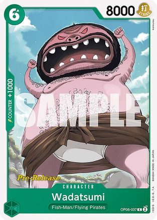 Wadatsumi (OP06-037) - Wings of the Captain Pre-Release Cards | Grognard Games