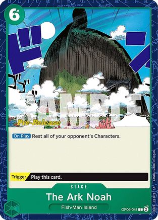 The Ark Noah (OP06-041) - Wings of the Captain Pre-Release Cards | Grognard Games