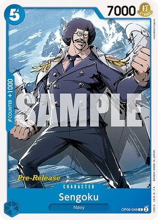 Sengoku (OP06-049) - Wings of the Captain Pre-Release Cards | Grognard Games