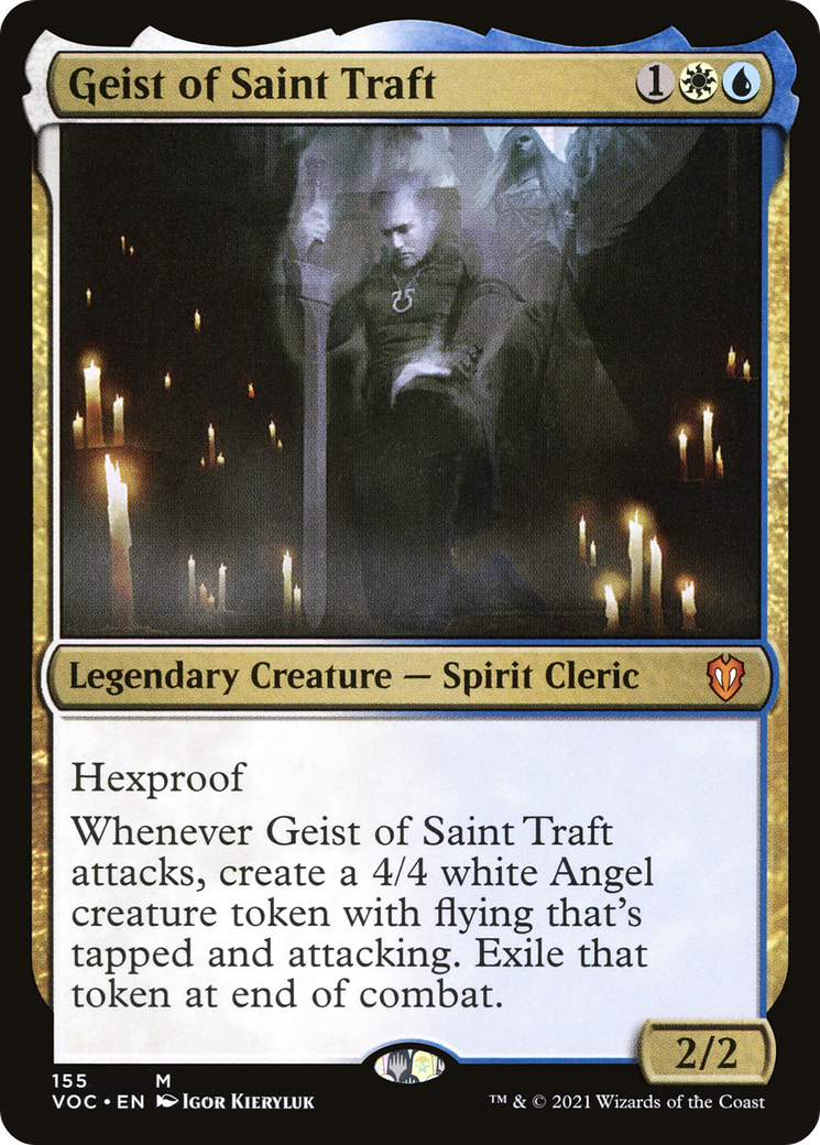Geist of Saint Traft [Innistrad: Crimson Vow Commander] | Grognard Games