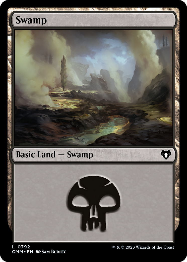 Swamp (792) [Commander Masters] | Grognard Games