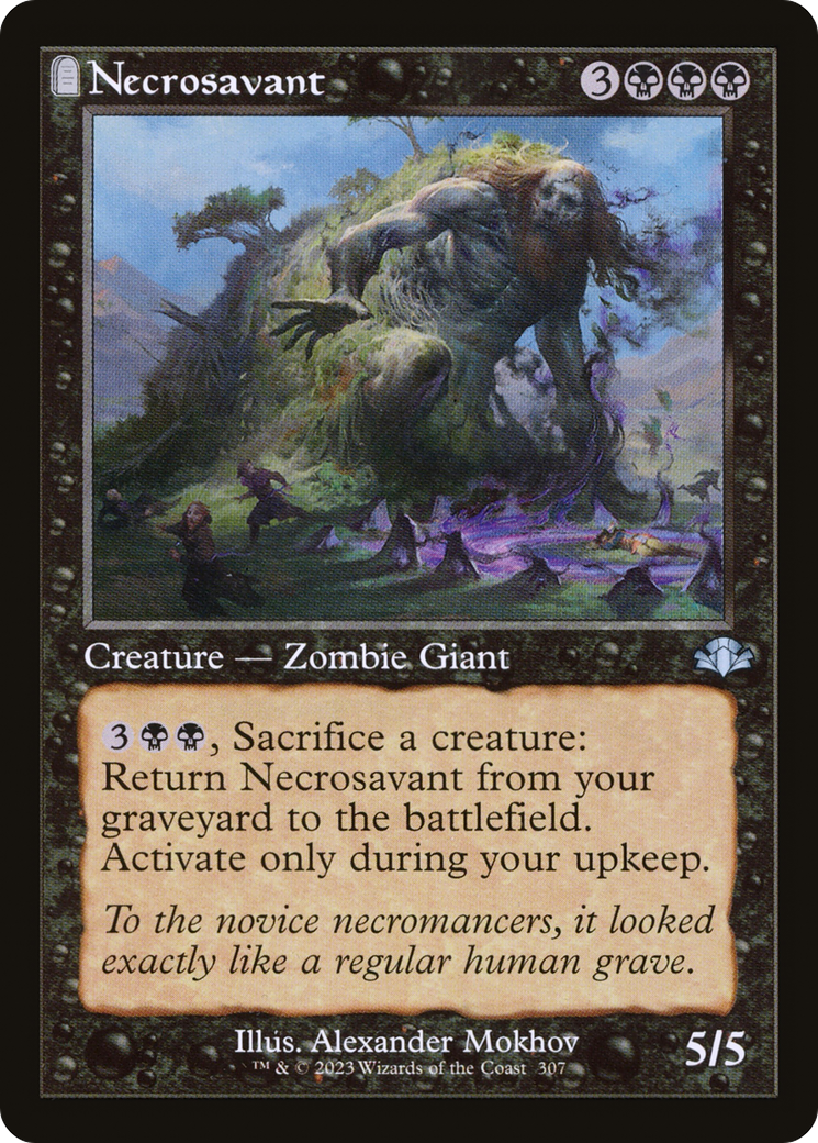 Necrosavant (Retro) [Dominaria Remastered] | Grognard Games