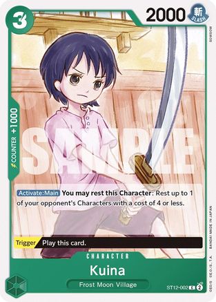 Kuina (ST12-002) - Starter Deck 12: Zoro and Sanji | Grognard Games