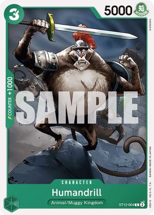 Humandrill (ST12-004) - Starter Deck 12: Zoro and Sanji | Grognard Games