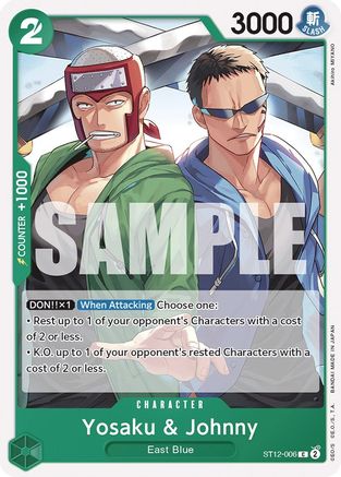 Yosaku & Johnny (ST12-006) - Starter Deck 12: Zoro and Sanji | Grognard Games