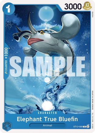 Elephant True Bluefin (ST12-009) - Starter Deck 12: Zoro and Sanji | Grognard Games
