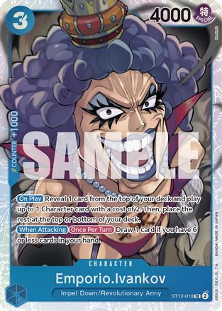 Emporio.Ivankov (ST12-010) - Starter Deck 12: Zoro and Sanji Foil | Grognard Games