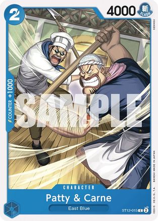 Patty & Carne (ST12-015) - Starter Deck 12: Zoro and Sanji | Grognard Games