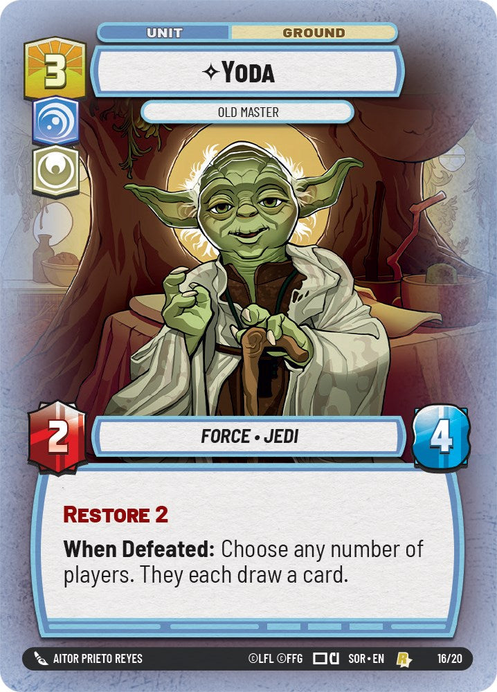 Yoda - Old Master (16/20) [Spark of Rebellion: Weekly Play] | Grognard Games