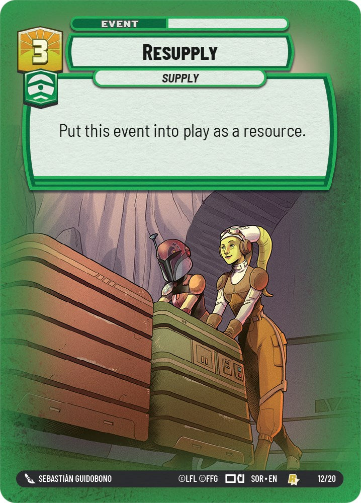 Resupply (12/20) [Spark of Rebellion: Weekly Play] | Grognard Games