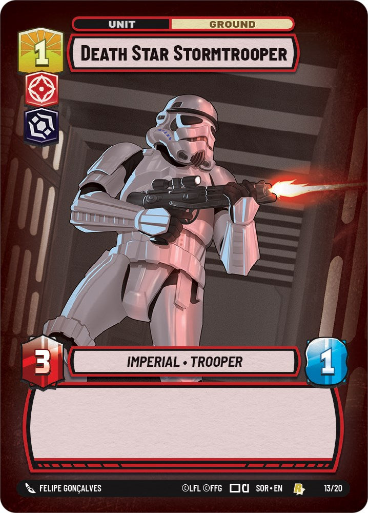 Death Star Stormtrooper (13/20) [Spark of Rebellion: Weekly Play] | Grognard Games