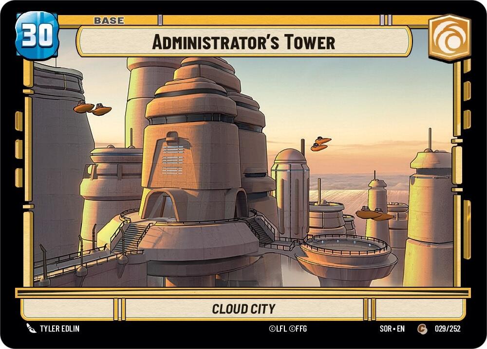 Administrator's Tower // Experience (29 // T01) [Spark of Rebellion] | Grognard Games