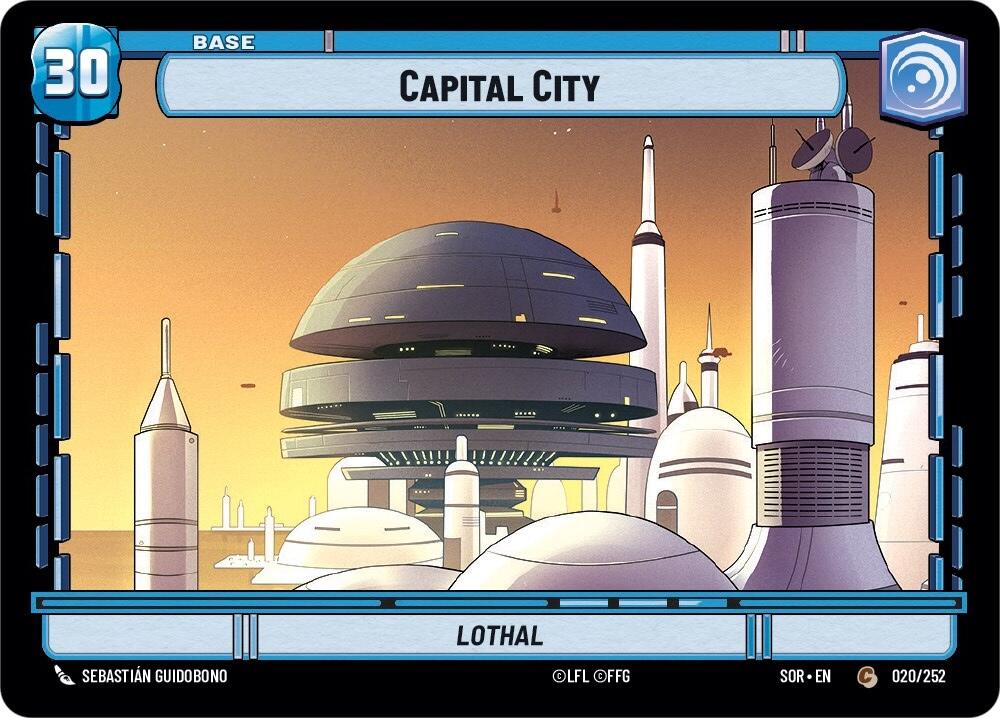 Capital City // Experience (20 // T01) [Spark of Rebellion] | Grognard Games