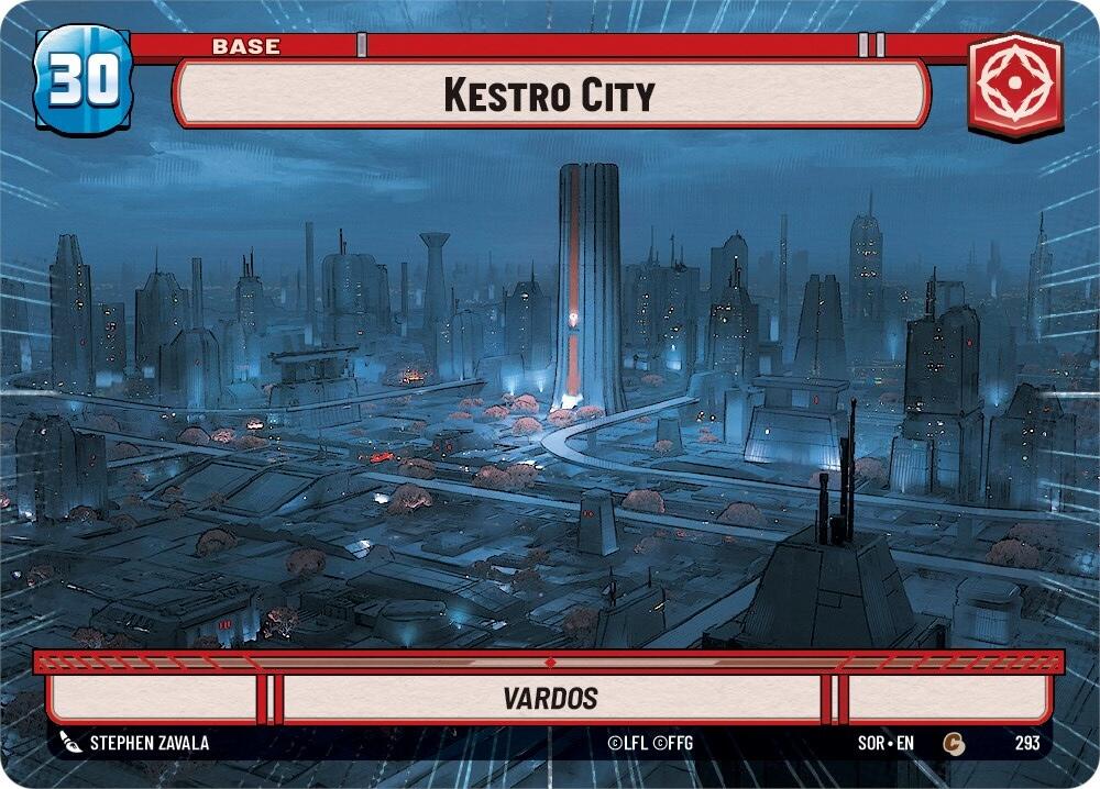 Kestro City // Shield (Hyperspace) (293 // T04) [Spark of Rebellion] | Grognard Games