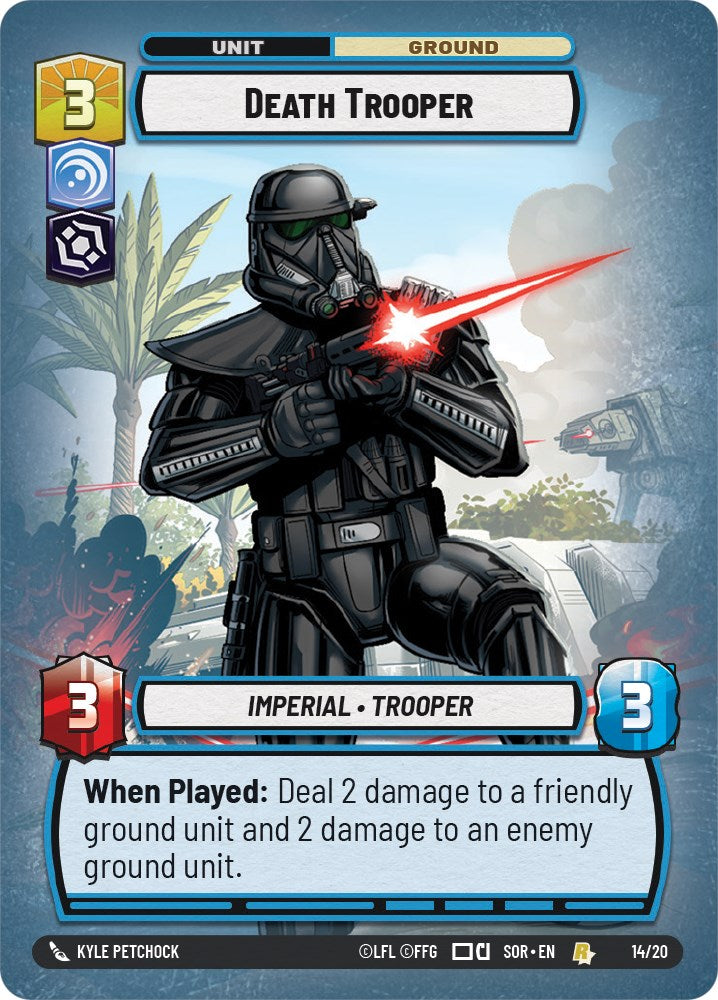 Death Trooper (14/20) [Spark of Rebellion: Weekly Play] | Grognard Games