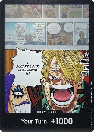 DON!! Card (Ivankov & Sanji) (Double Pack Set Vol. 3) - Wings of the Captain Foil | Grognard Games
