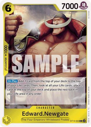 Edward.Newgate (ST13-004) - Ultra Deck: The Three Brothers Foil | Grognard Games