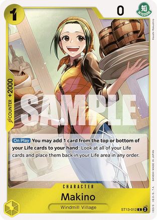 Makino (ST13-012) - Ultra Deck: The Three Brothers Foil | Grognard Games