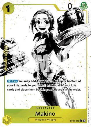 Makino (Parallel) (ST13-012) - Ultra Deck: The Three Brothers Foil | Grognard Games