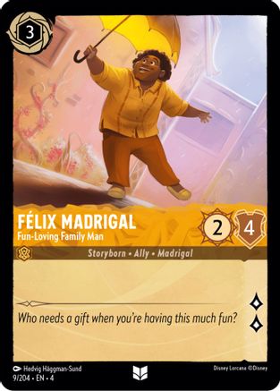 Felix Madrigal - Fun-Loving Family Man (9/204) [Ursula's Return] | Grognard Games