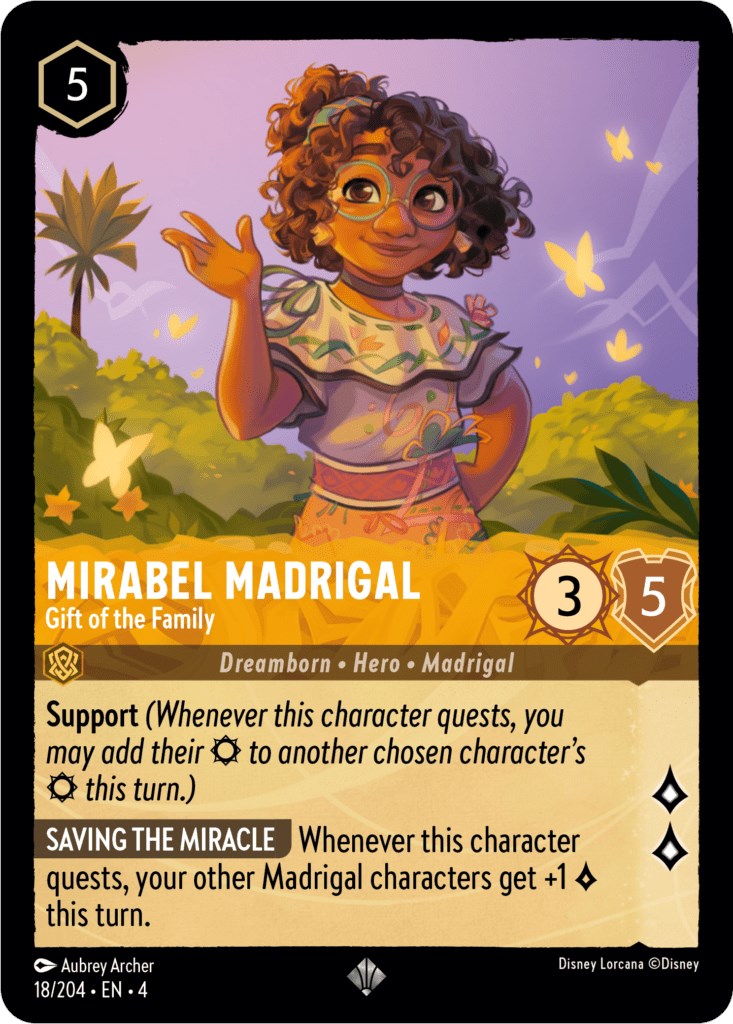 Mirabel Madrigal - Gift of the Family (18/204) [Ursula's Return] | Grognard Games