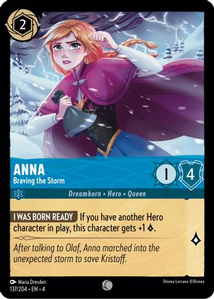 Anna - Braving the Storm (137/204) [Ursula's Return] | Grognard Games