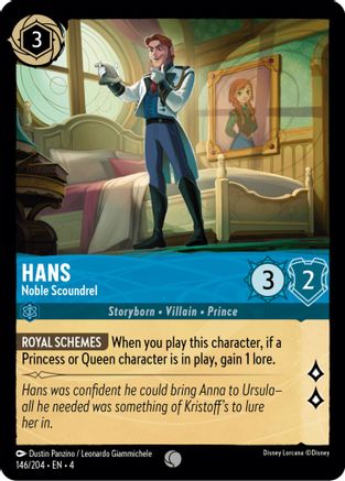 Hans - Noble Scoundrel (146/204) [Ursula's Return] | Grognard Games