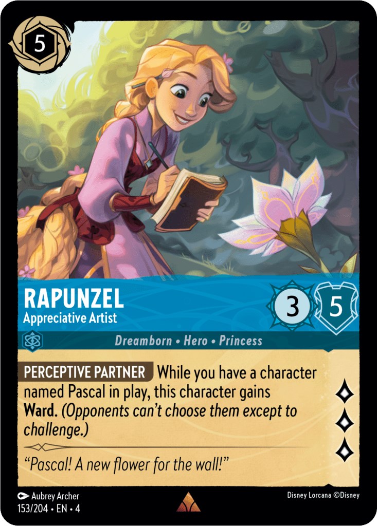 Rapunzel - Appreciative Artist (153/204) [Ursula's Return] | Grognard Games