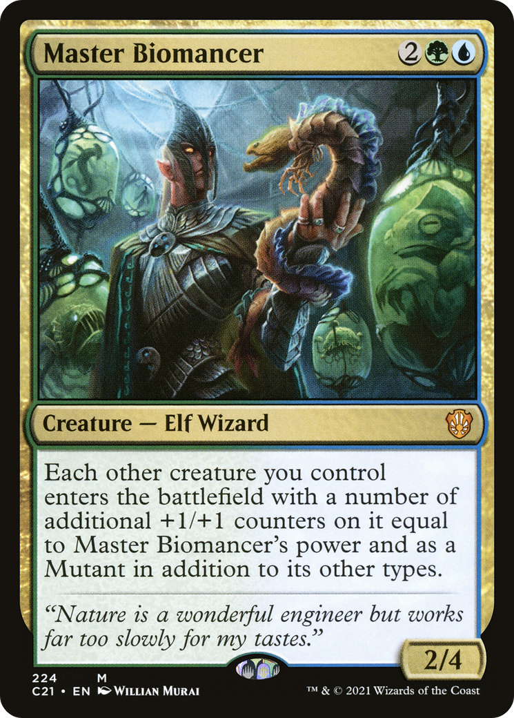 Master Biomancer [Commander 2021] | Grognard Games