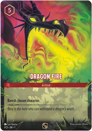 Dragon Fire (1) [Promo Cards] | Grognard Games