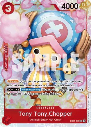 Tony Tony.Chopper (EB01-006) - Extra Booster: Memorial Collection Foil | Grognard Games