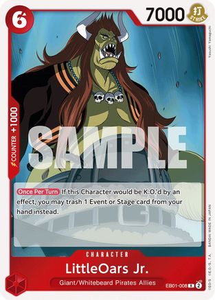 LittleOars Jr. (EB01-008) - Extra Booster: Memorial Collection Foil | Grognard Games