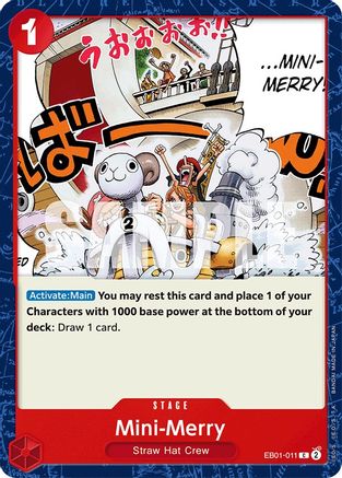 Mini-Merry (EB01-011) - Extra Booster: Memorial Collection | Grognard Games