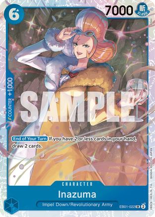Inazuma (EB01-022) - Extra Booster: Memorial Collection Foil | Grognard Games