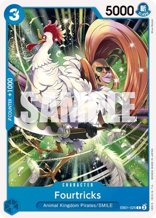 Fourtricks (EB01-025) - Extra Booster: Memorial Collection | Grognard Games