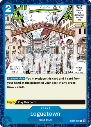 Loguetown (EB01-030) - Extra Booster: Memorial Collection | Grognard Games