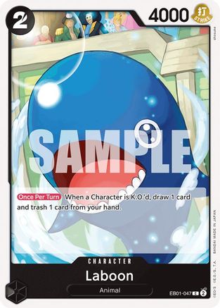 Laboon (047) (EB01-047) - Extra Booster: Memorial Collection | Grognard Games
