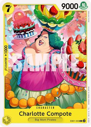Charlotte Compote (EB01-055) - Extra Booster: Memorial Collection | Grognard Games