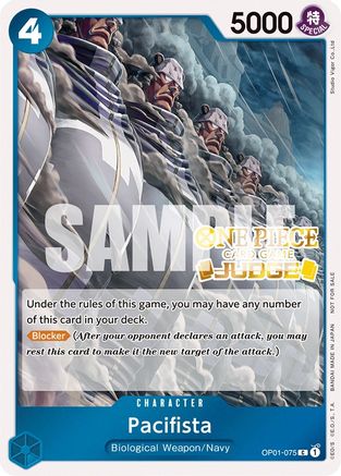 Pacifista (Judge Pack Vol. 3) (OP01-075) - One Piece Promotion Cards Foil | Grognard Games
