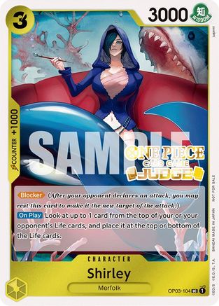 Shirley (Judge Pack Vol. 3) (OP03-104) - One Piece Promotion Cards Foil | Grognard Games