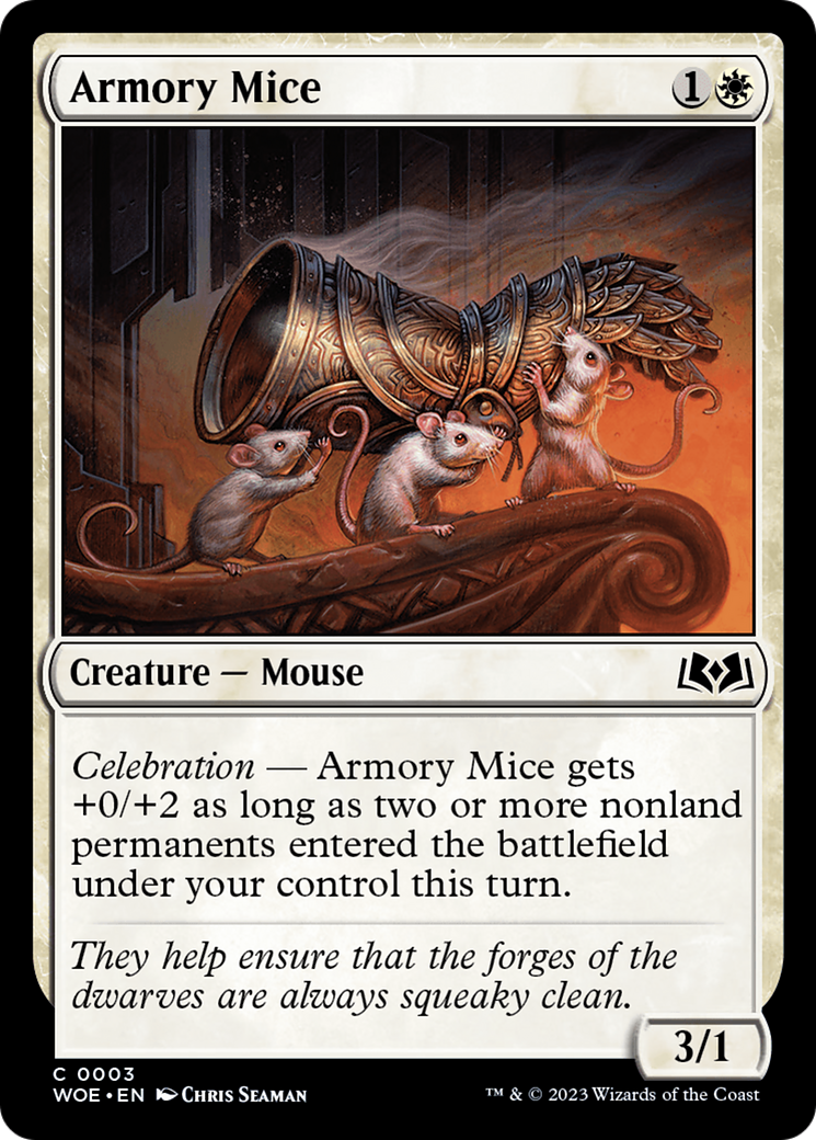 Armory Mice [Wilds of Eldraine] | Grognard Games