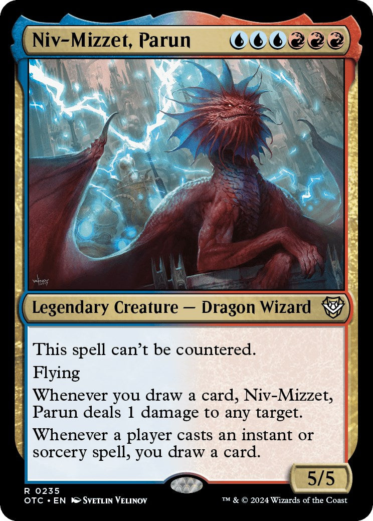 Niv-Mizzet, Parun [Outlaws of Thunder Junction Commander] | Grognard Games