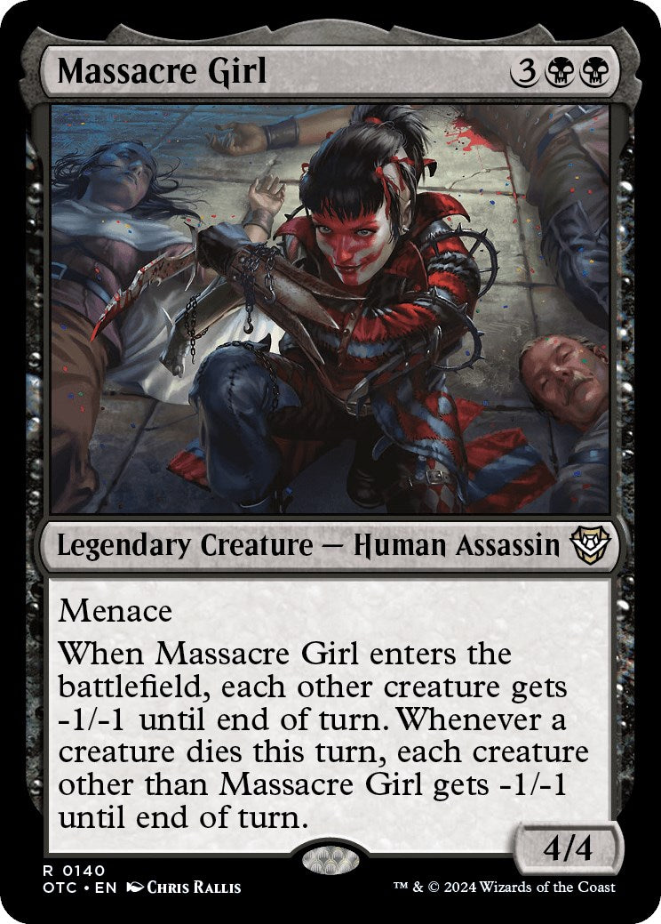 Massacre Girl [Outlaws of Thunder Junction Commander] | Grognard Games