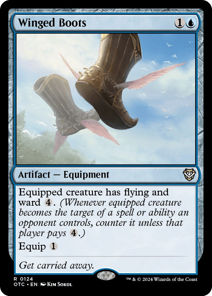 Winged Boots [Outlaws of Thunder Junction Commander] | Grognard Games