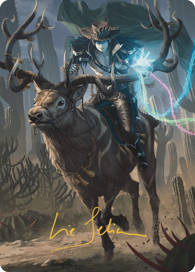 Oko, the Ringleader Art Card (54/54) (Gold-Stamped Signature) [Outlaws of Thunder Junction Art Series] | Grognard Games