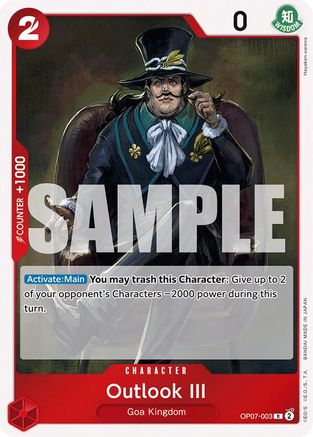 Outlook III (OP07-003) - 500 Years in the Future Foil | Grognard Games