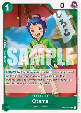 Otama (OP07-022) - 500 Years in the Future Foil | Grognard Games