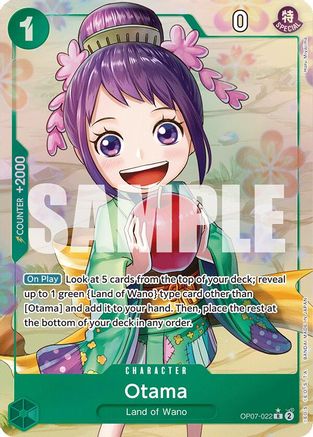 Otama (Parallel) (OP07-022) - 500 Years in the Future Foil | Grognard Games